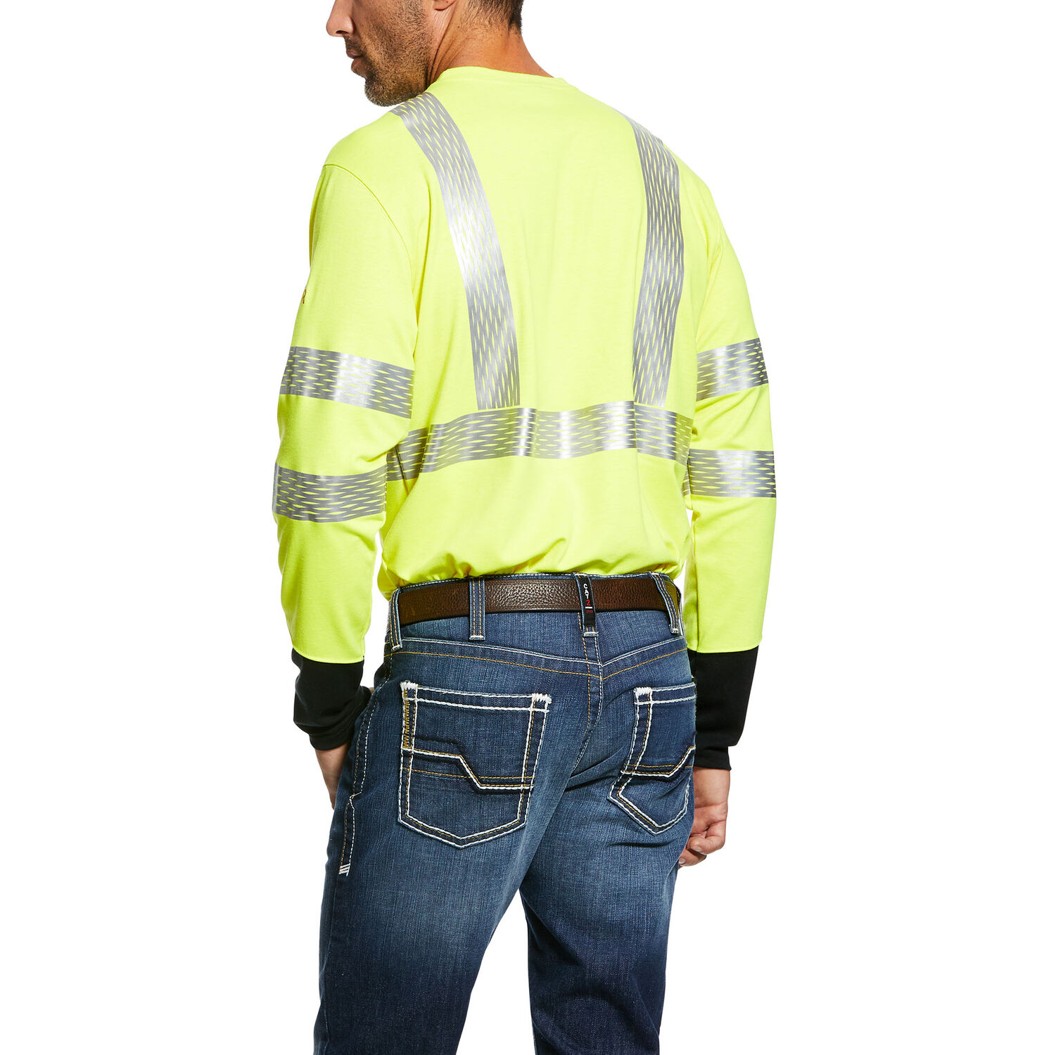 Ariat Men's FR Hi-Vis T-Shirt in Hi-Vis Yellow