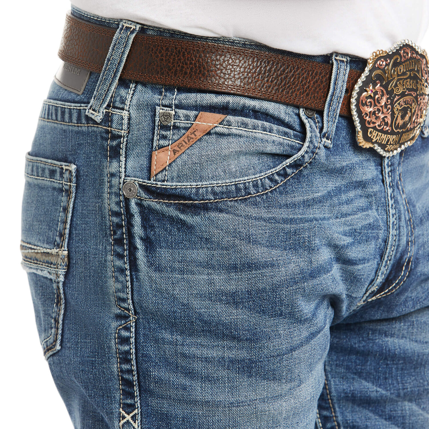 Ariat Men's Traditional Relaxed Stretch Grayson Bootcut Jean