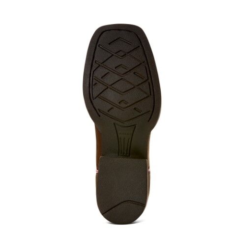 Ariat Kids' Quickdraw VentTEK Western Boot in Distressed Brown