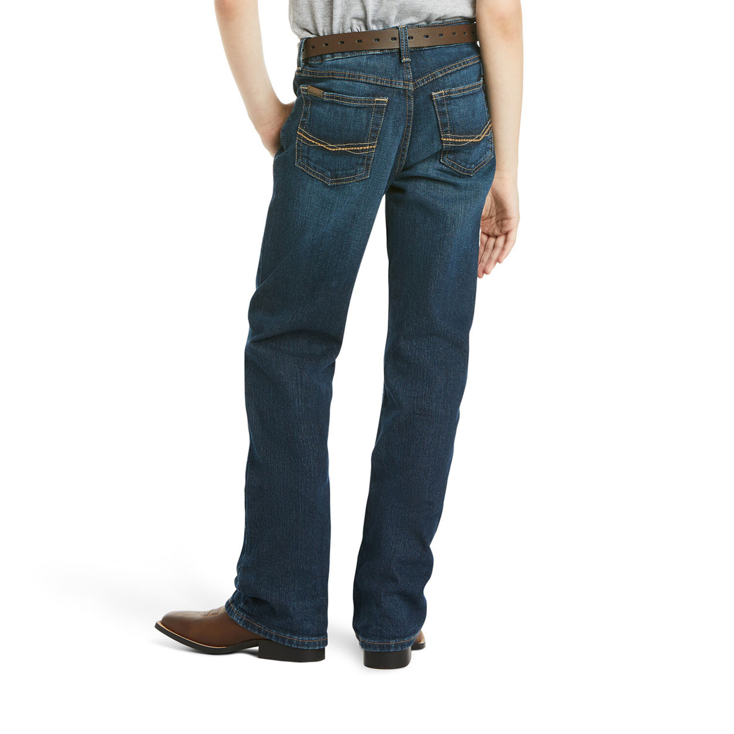 Ariat Boy's B4 Relaxed Stretch Legacy Bootcut Jean