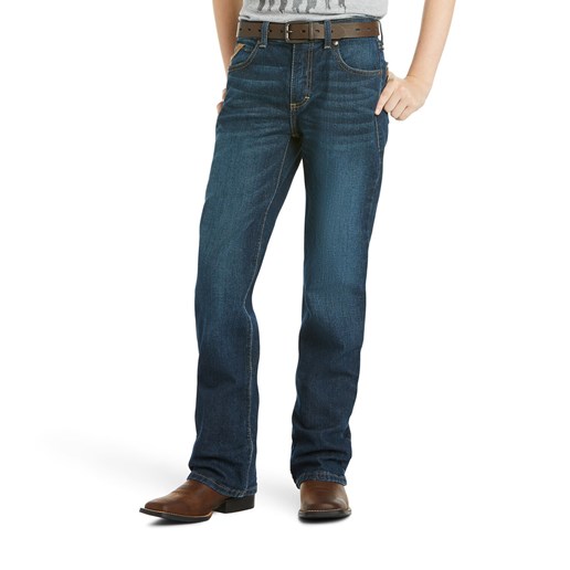 Ariat Boy's B4 Relaxed Stretch Legacy Boot Cut Jean in Chief