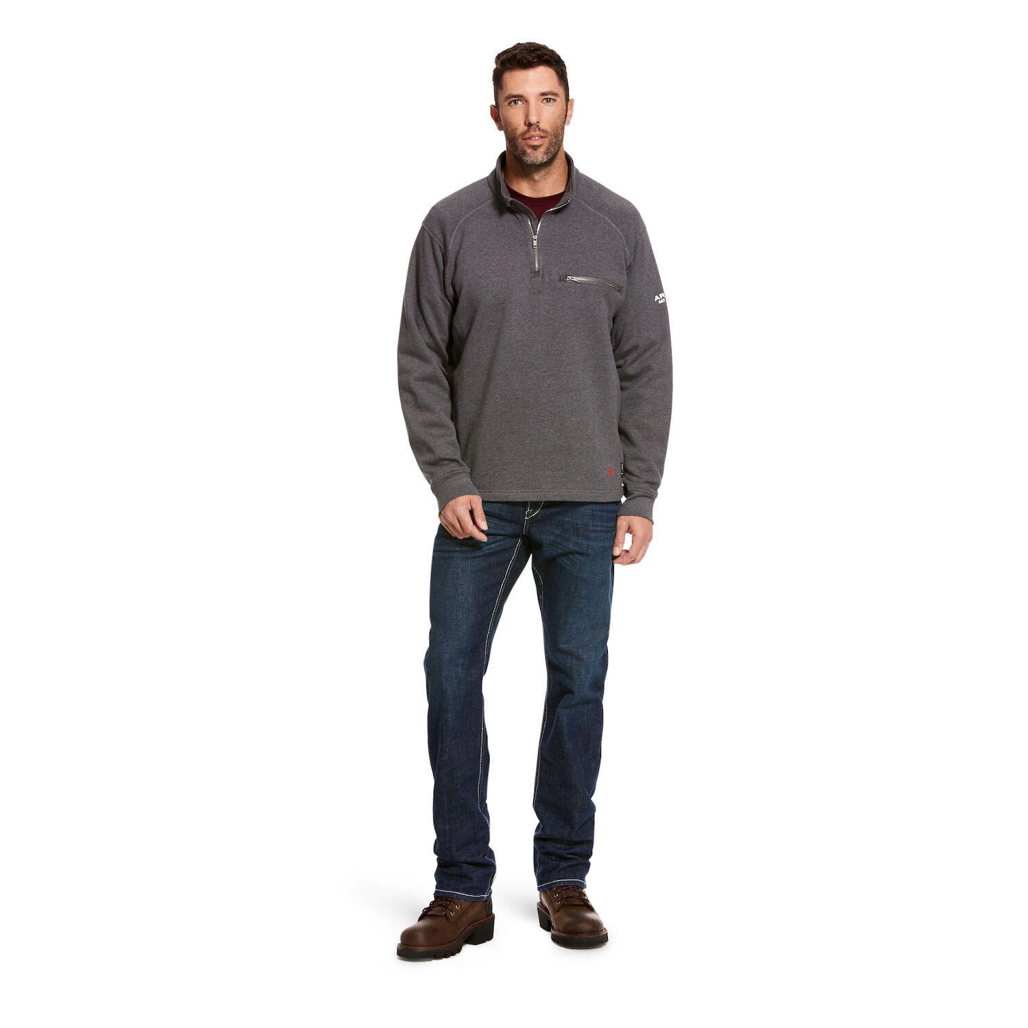 Ariat Men's FR Rev 1/4 Zip Top