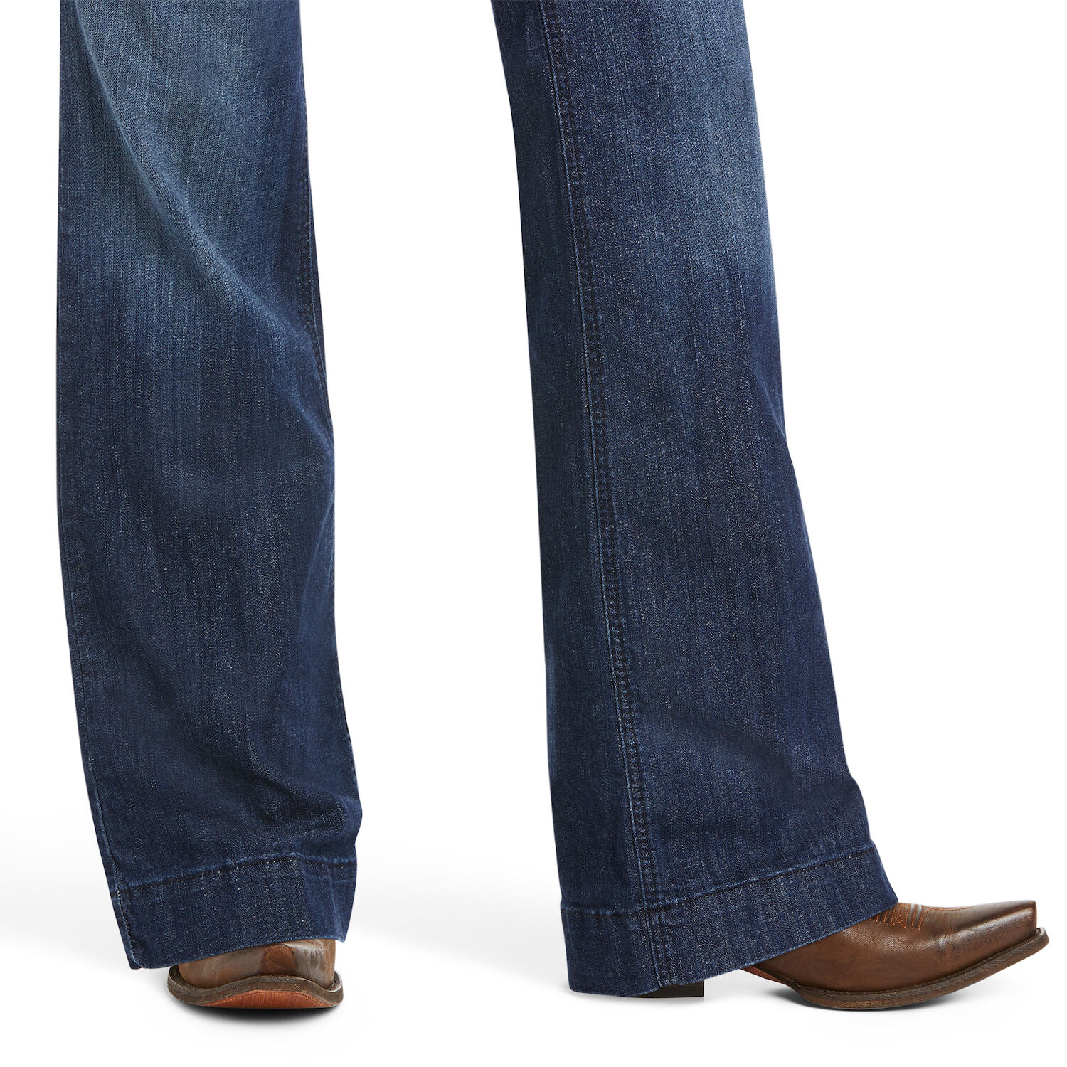 Ariat Women's Trouser Mid Rise Stretch Lucy Wide Leg Jean