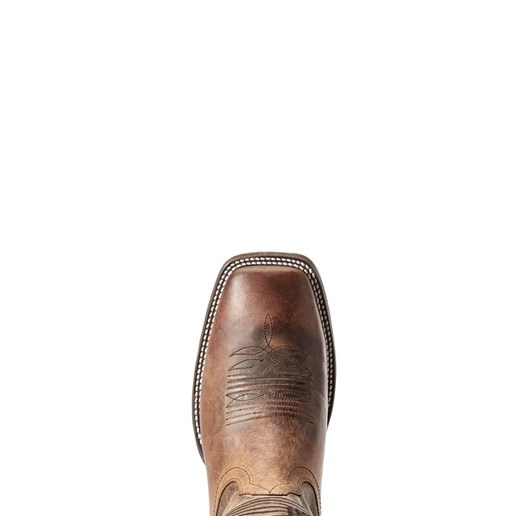 Men's Core West Circuit Patriot Western Boot in Weathered Tan
