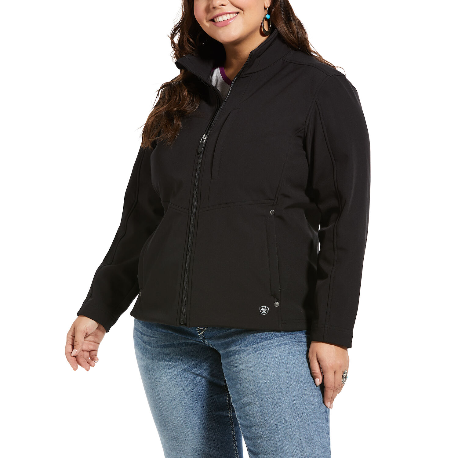 Ariat Women's Softshell Jacket in Black