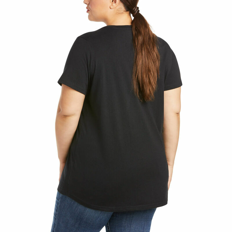 Ariat Women's Rebar Cotton Strong V-Neck T-Shirt