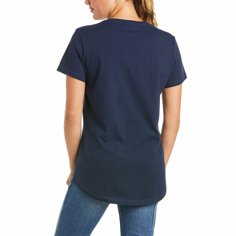 Ariat Women's Rebar Cotton Strong V-Neck T-Shirt