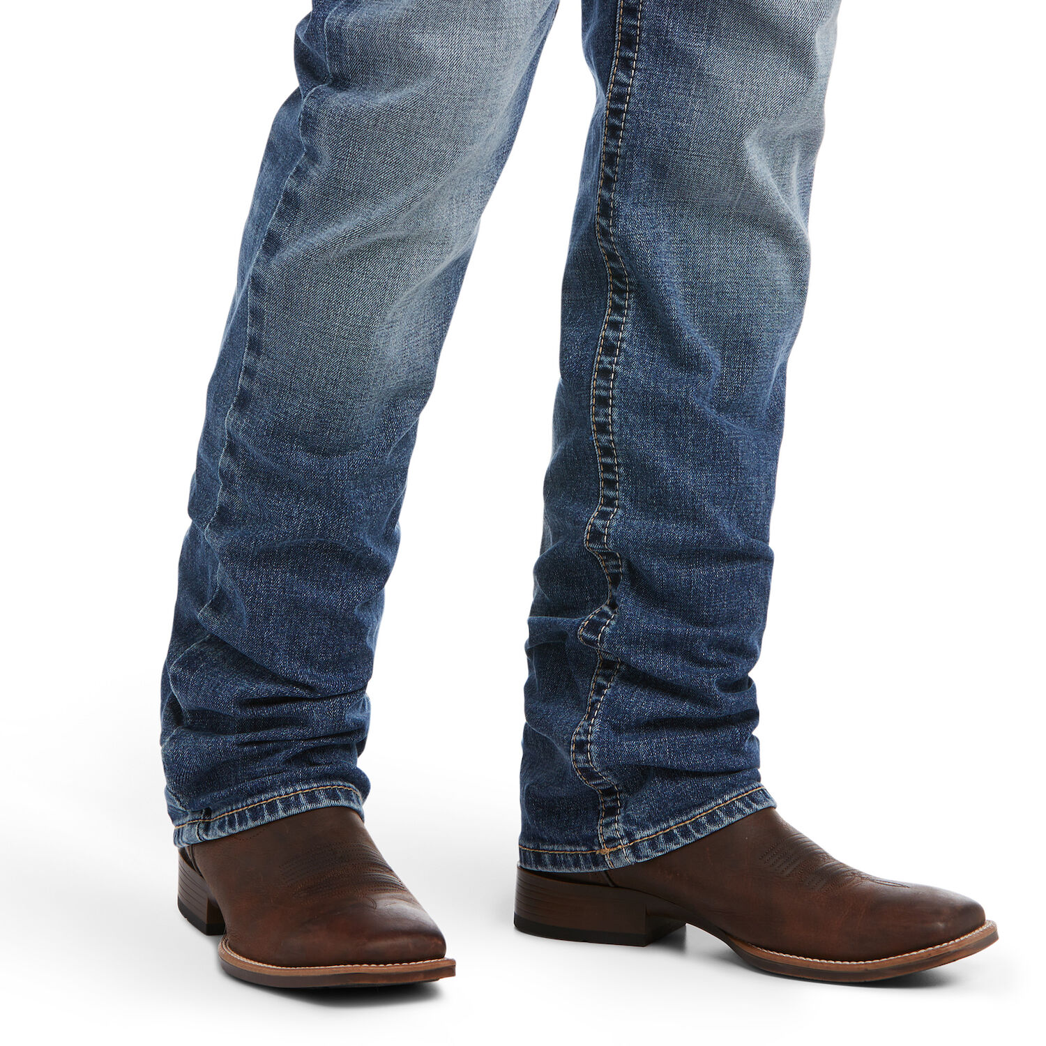 Ariat Men's M4 Low Rise Stretch Longspur Stackable Straight Leg Jean 