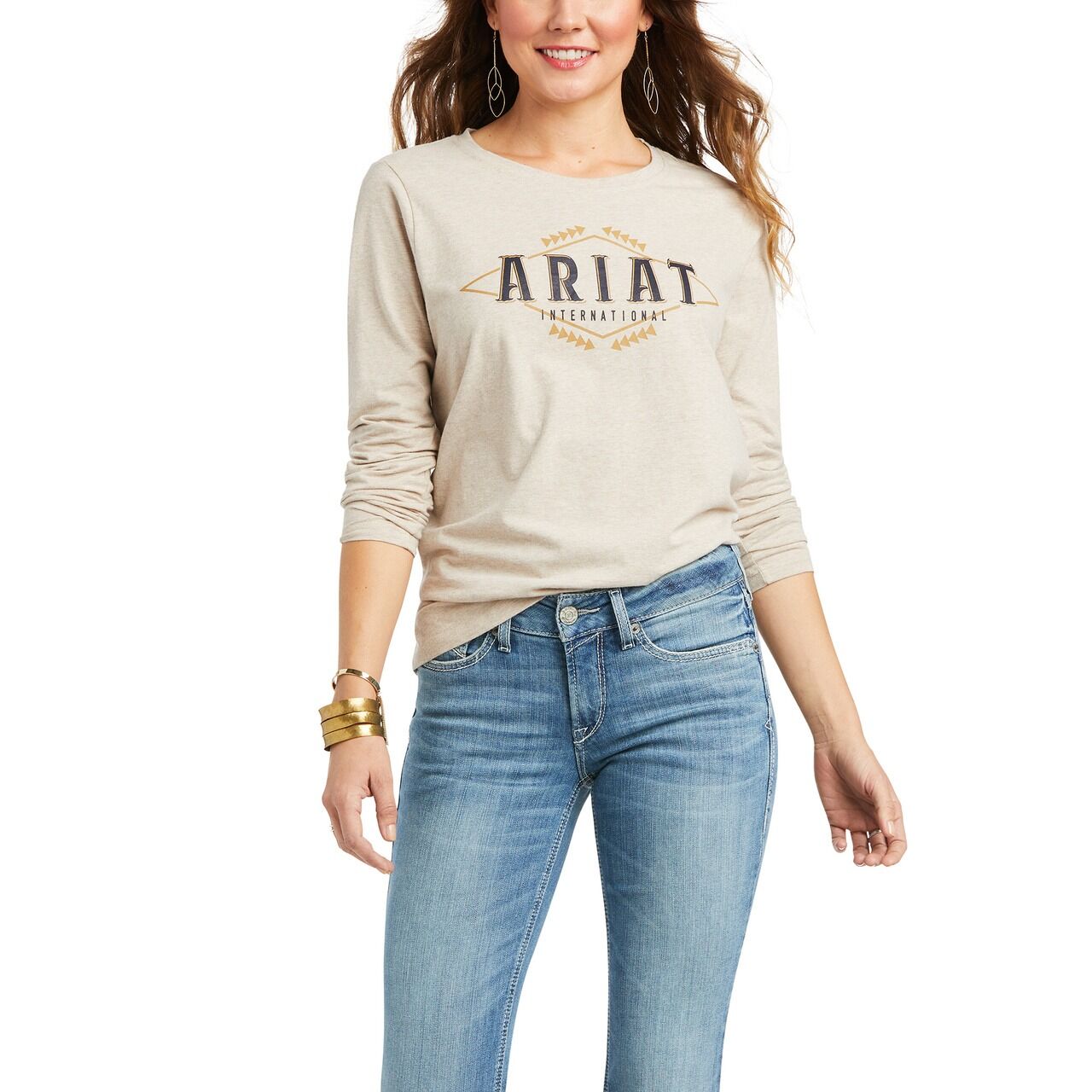 Ariat Women's R.E.A.L. Logo Flourish Tee