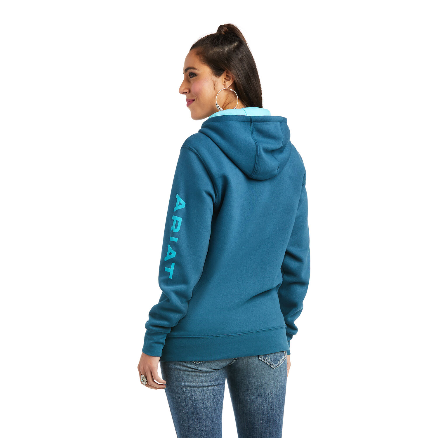Ariat Women's R.E.A.L. Arm Logo Hoodie