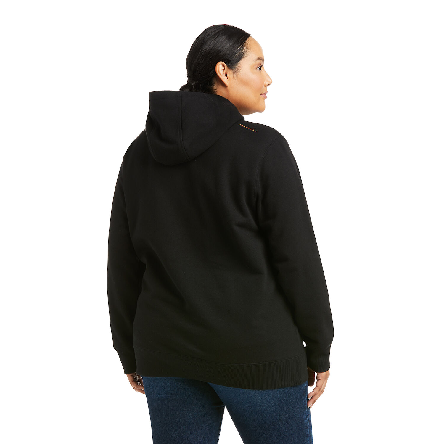 Women's Rebar Graphic Hoodie in Black