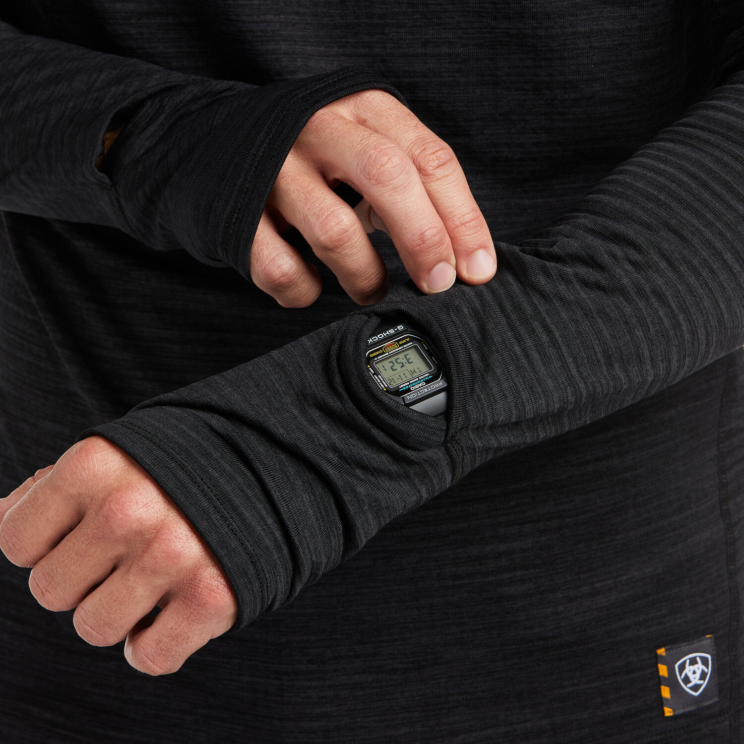 Ariat Men's Rebar Gridwork Balaclava Baselayer