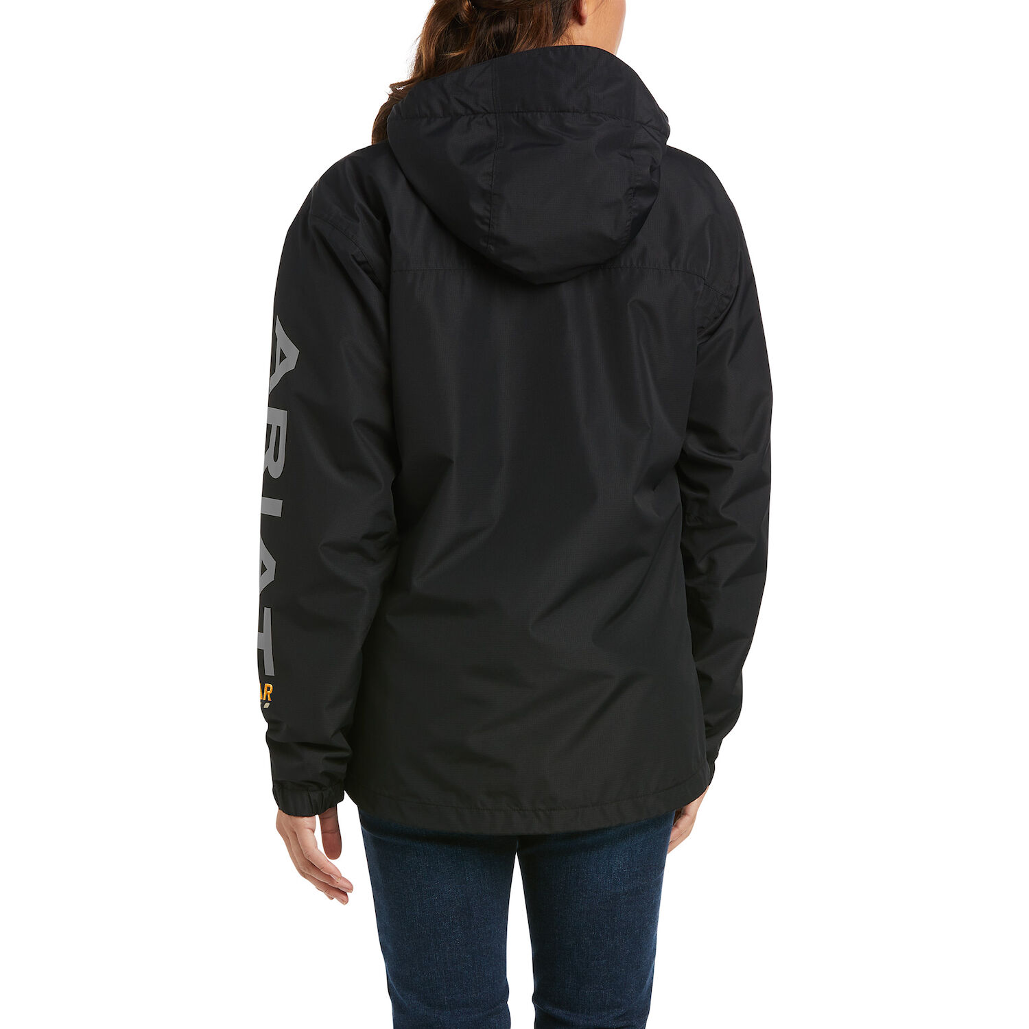 Ariat Women's Rebar Stormshell Logo Waterproof Jacket 