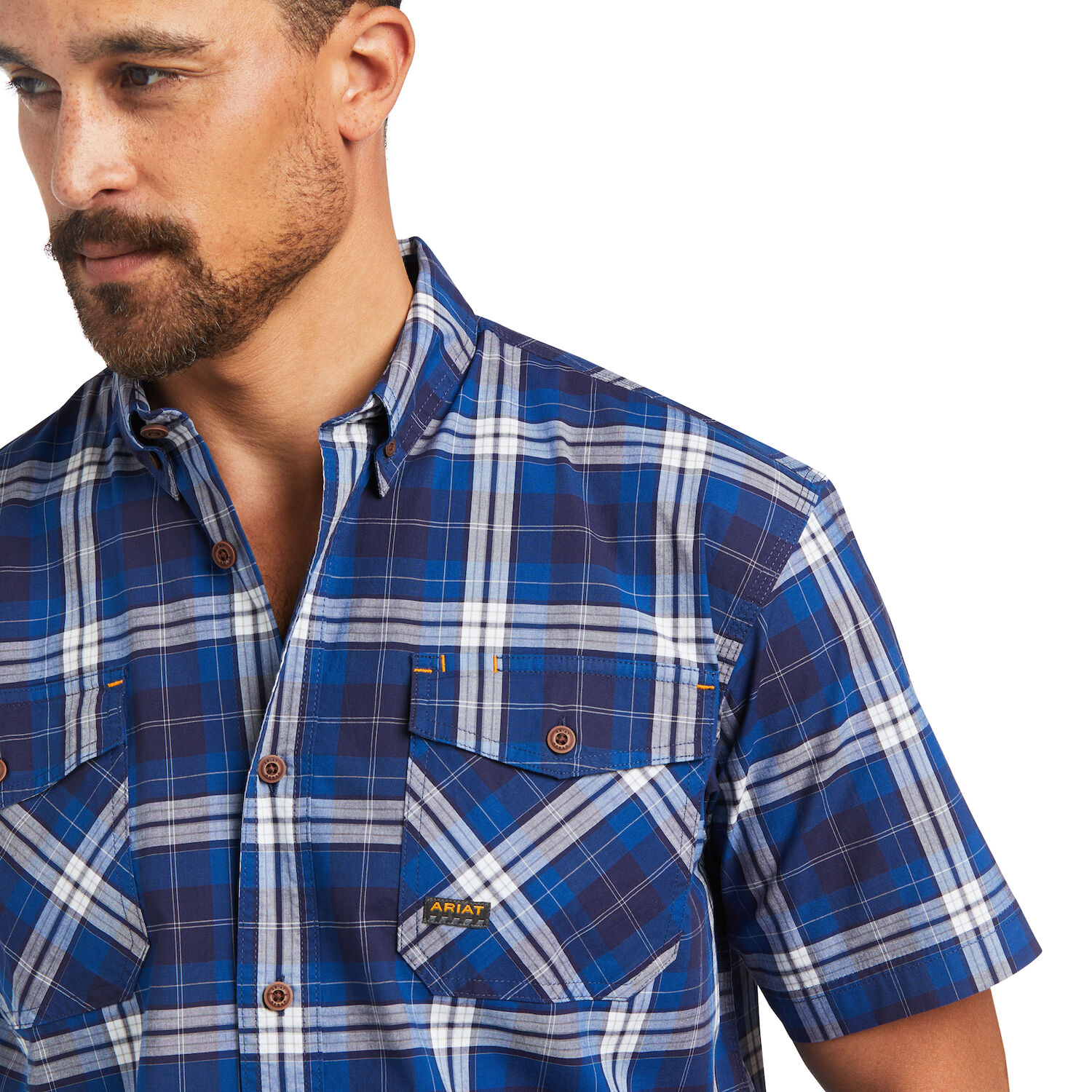 Ariat Men's Rebar Made Tough DuraStretch Work Shirt
