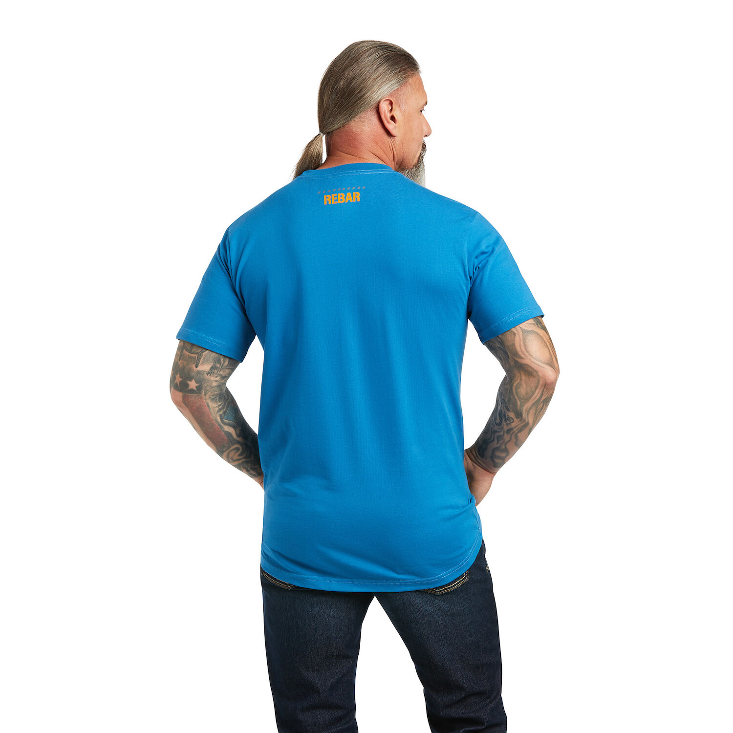 Ariat Men's Rebar Cotton Strong Block T-Shirt