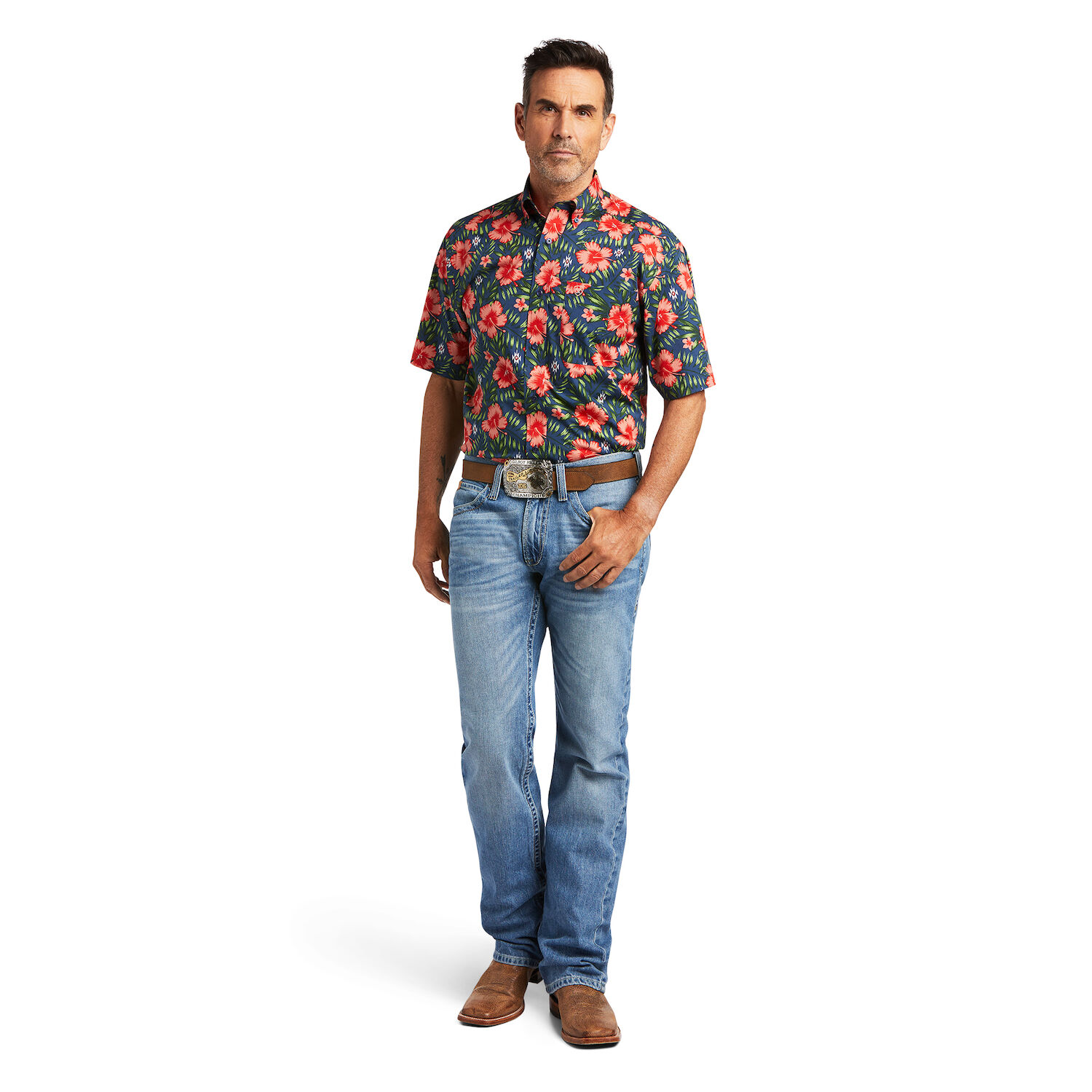 Ariat Men's Tylen Stretch Classic Fit Shirt