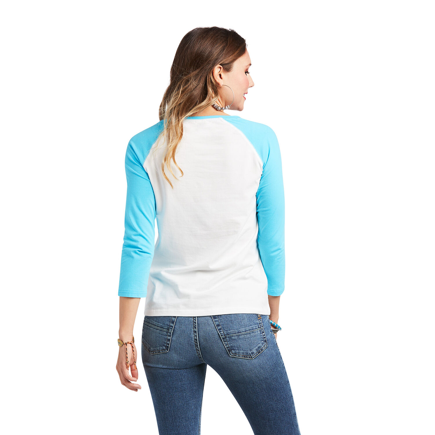 Ariat Women's R.E.A.L. Long Live Baseball Tee