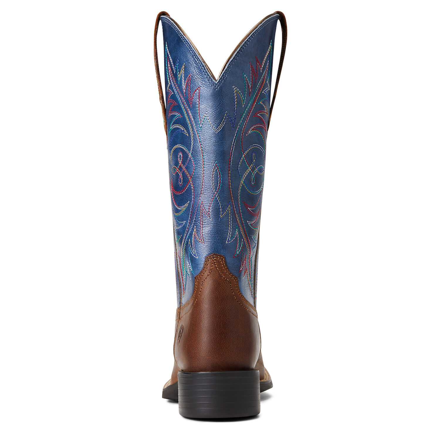 Women's Round Up Wide Square Toe Stretchfit Western Boot