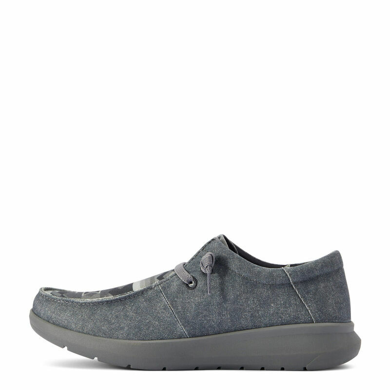 Men's Hilo in Charcoal/Gray Southwest Print