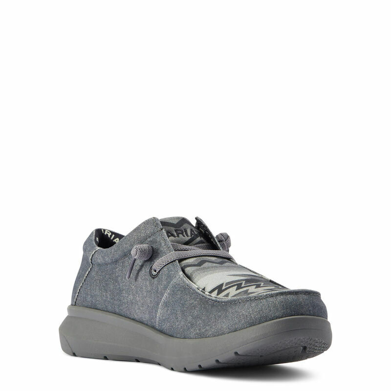 Men's Hilo in Charcoal/Gray Southwest Print