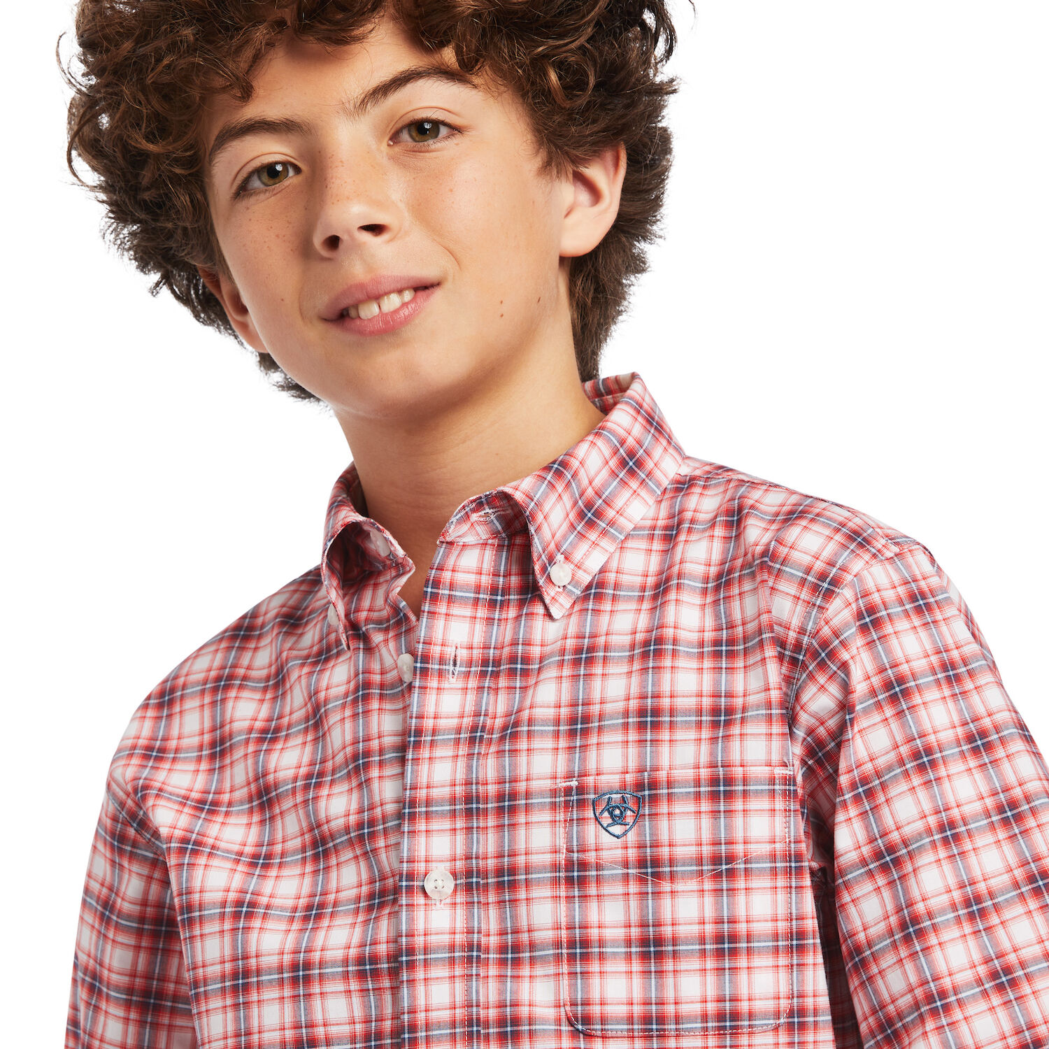 Ariat Boy's Pro Series Forrest Stretch Classic Fit Shirt