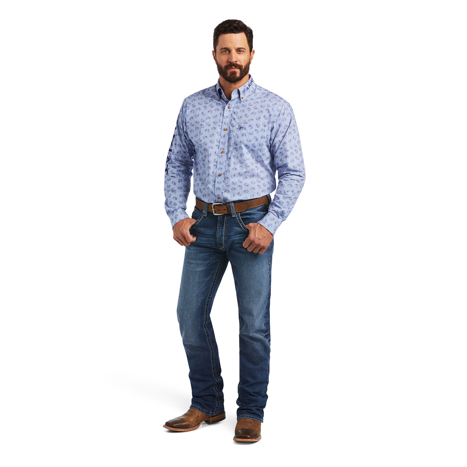 Ariat Men's Team Farran Classic Fit Shirt