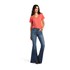Ariat Women's R.E.A.L. High Rise Kalani Extreme Flare Jean in Canadian