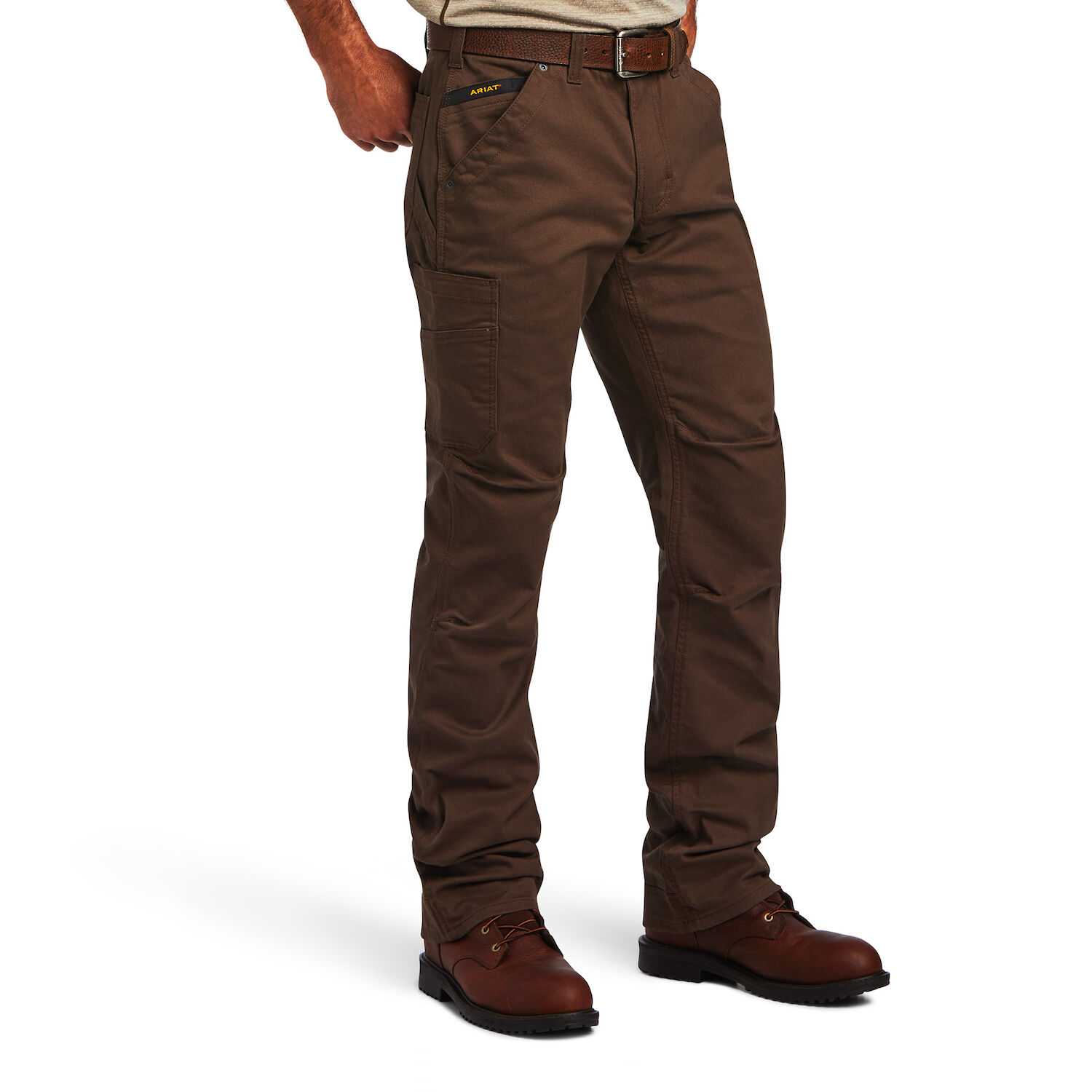 Noble Outfitters Men's FullFlexx Ripstop Cargo Pants - Brown