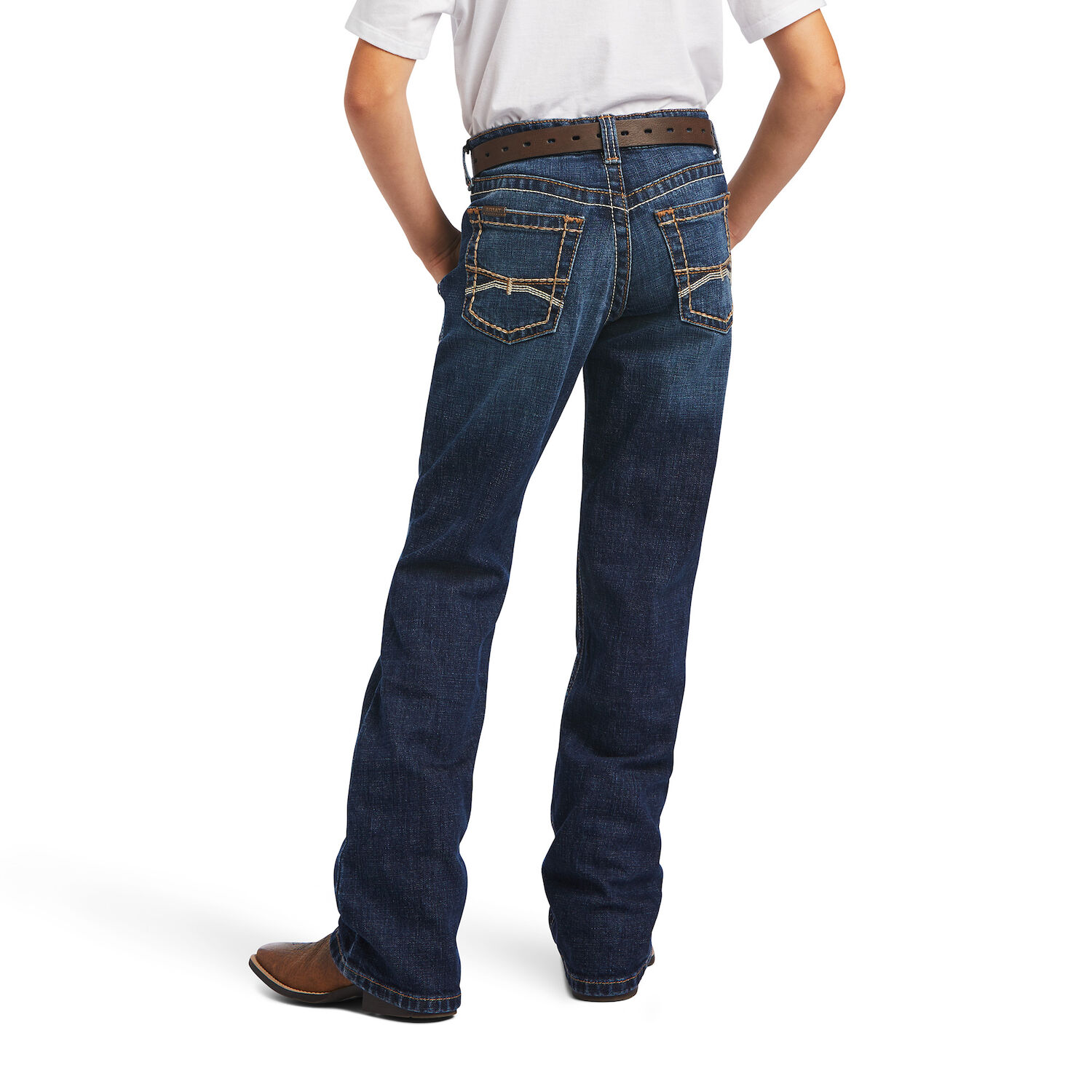 Ariat Boy's B4 Relaxed Ramos Fashion Bootcut Jean