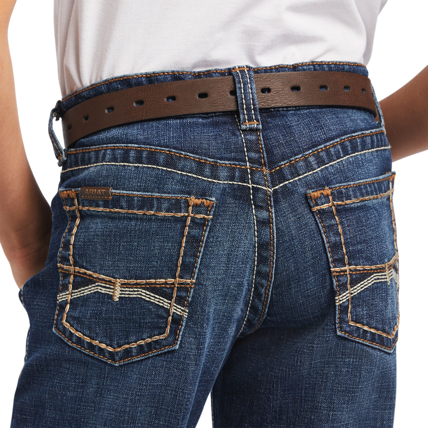 Ariat Boy's B4 Relaxed Ramos Fashion Bootcut Jean