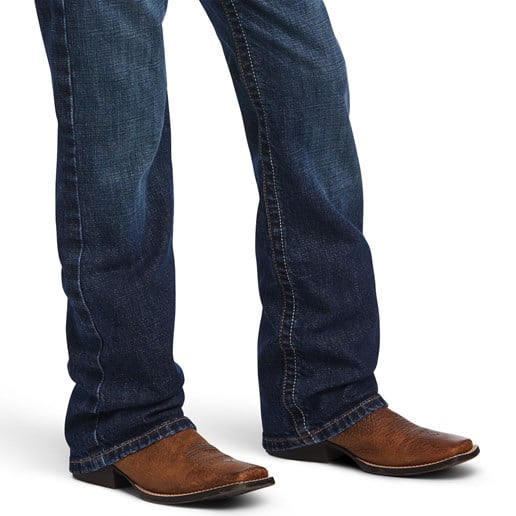 Ariat Boy's B4 Relaxed Ramos Fashion Boot Cut Jean in Tourismo