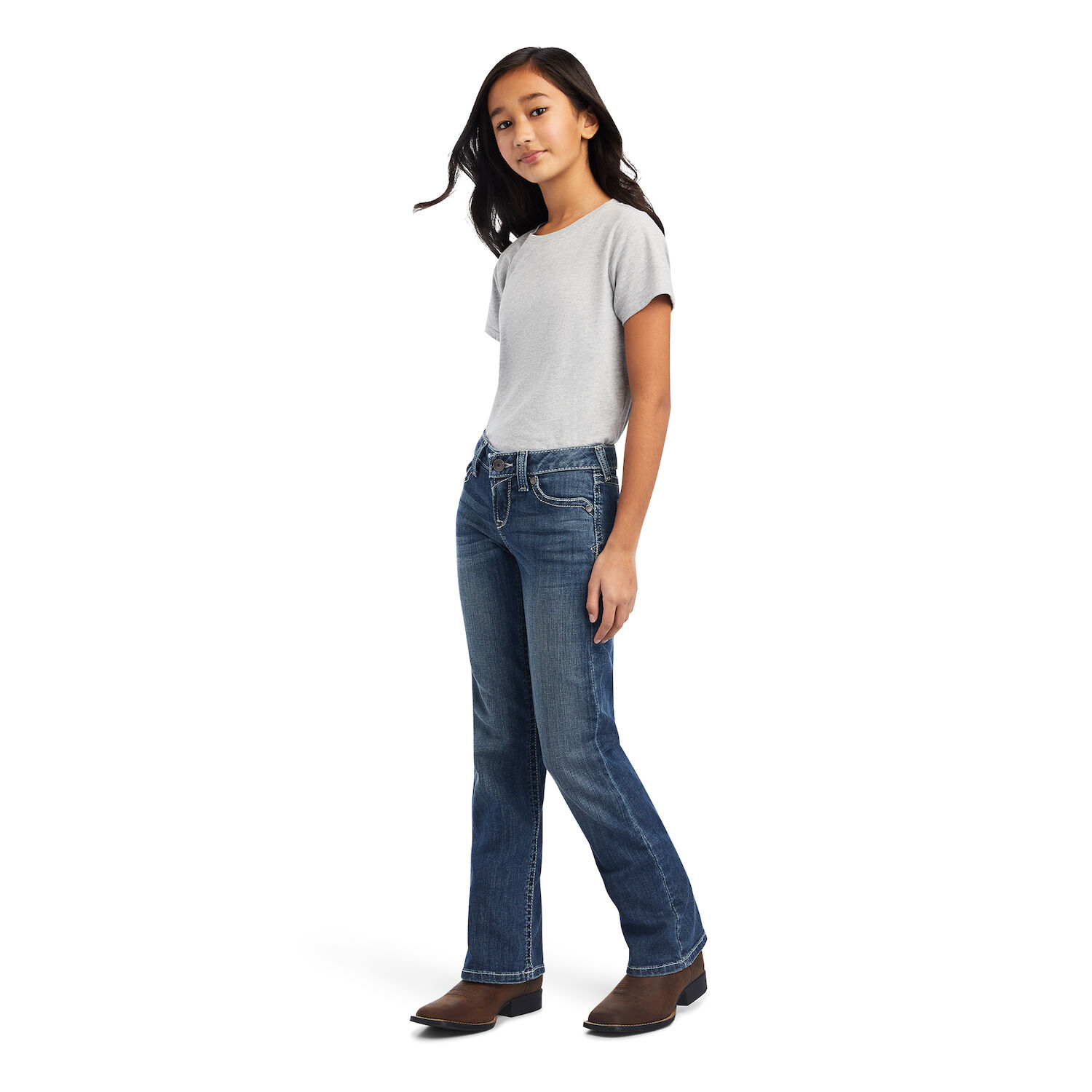 Ariat Girl's R.E.A.L. Raquel Bootcut Jean