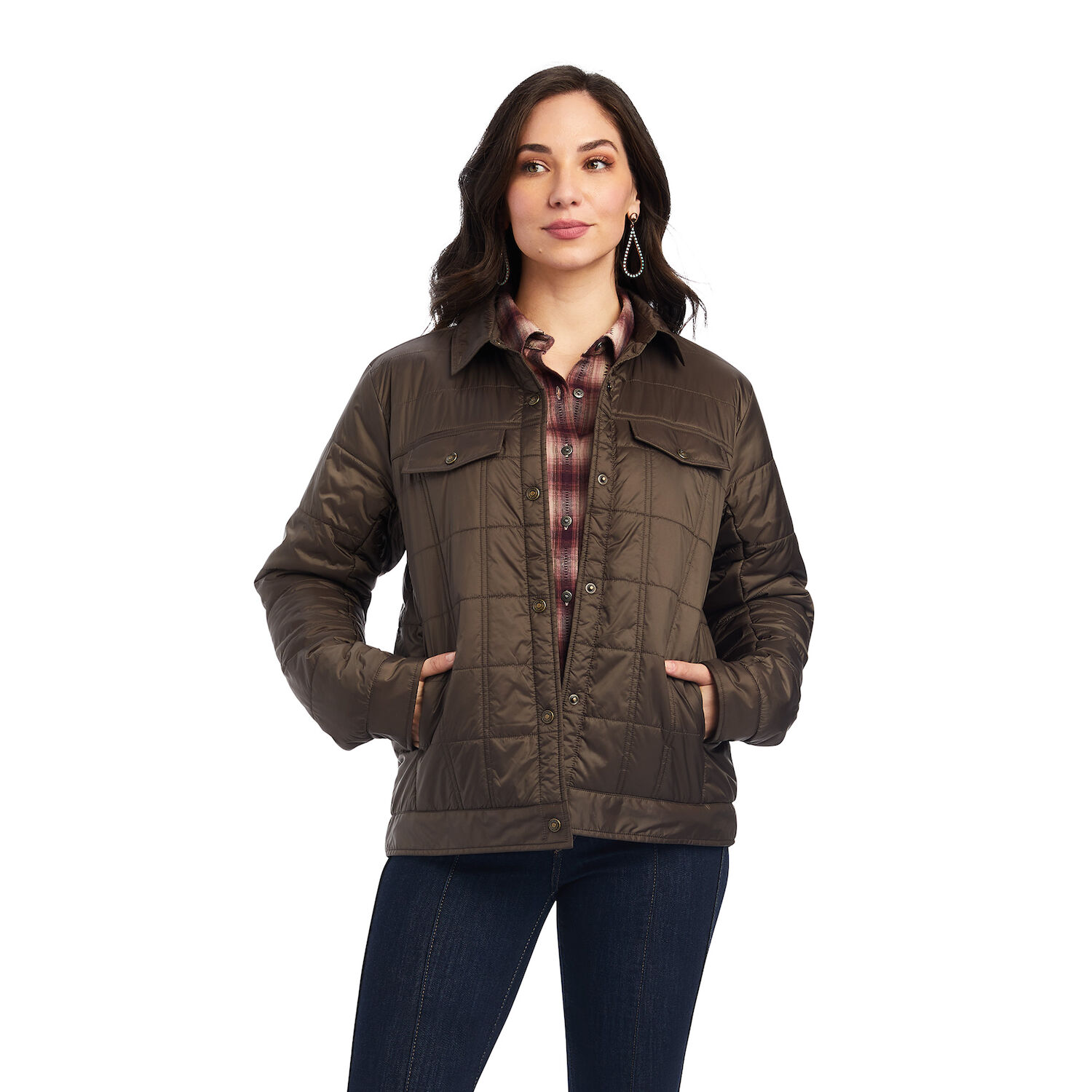 Ariat Women's Puffer Trucker Insulated Jacket