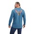 Ariat Men's Rebar Cotton Strong American Raptor T-Shirt in Indian Teal