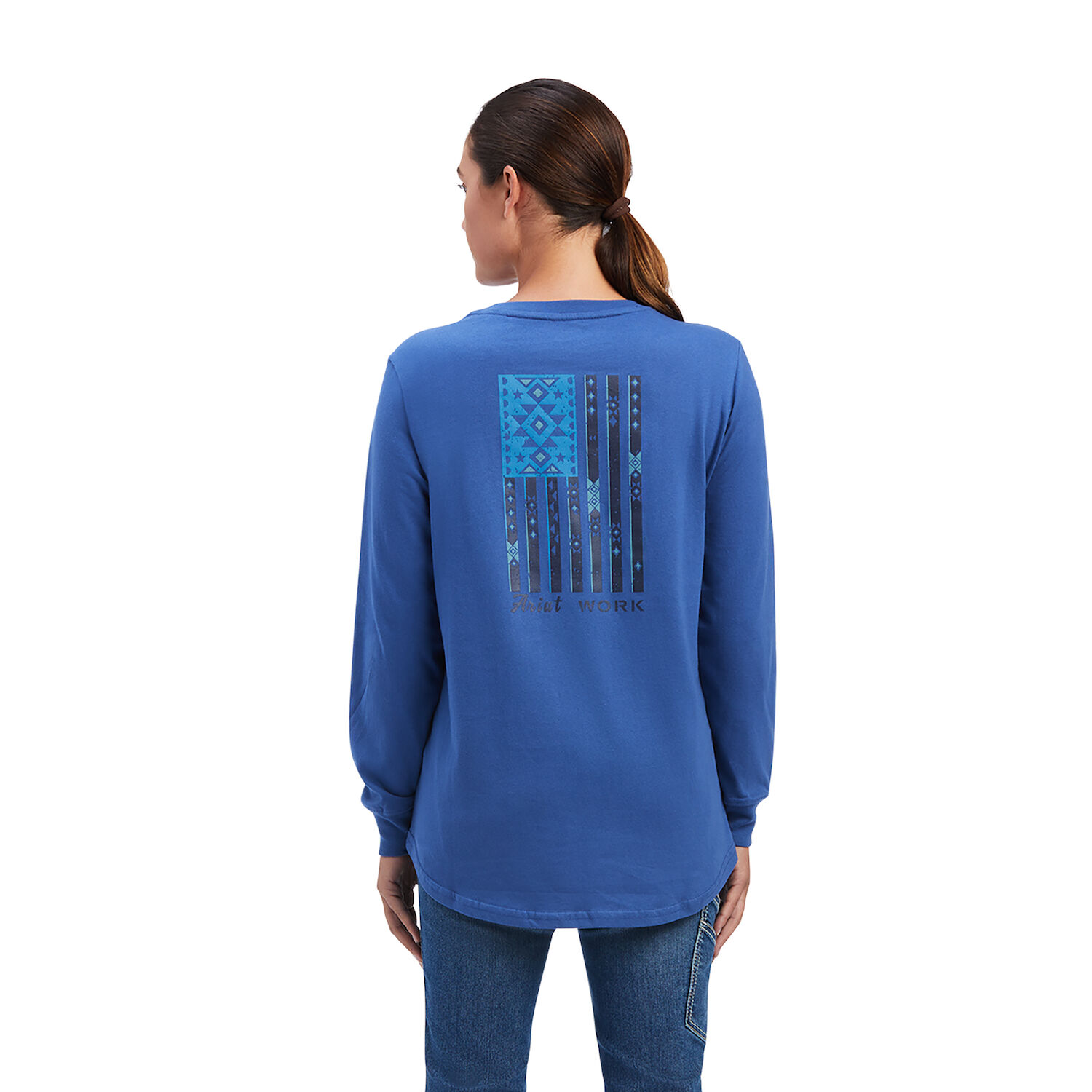 Ariat Women's Rebar Cotton Strong Southwest Graphic T-Shirt