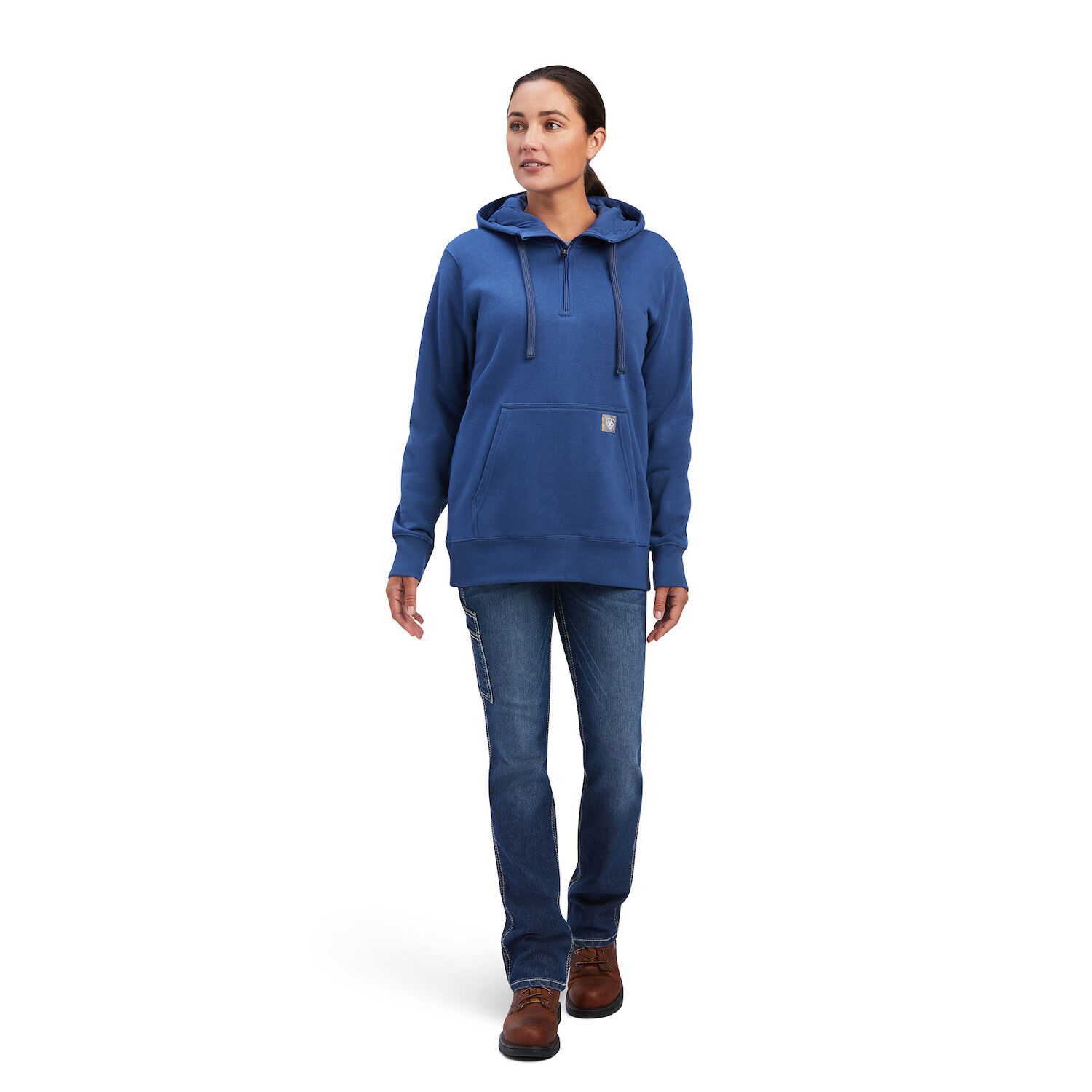 Ariat Women's Rebar Skill Set 1/2 Zip Hoodie
