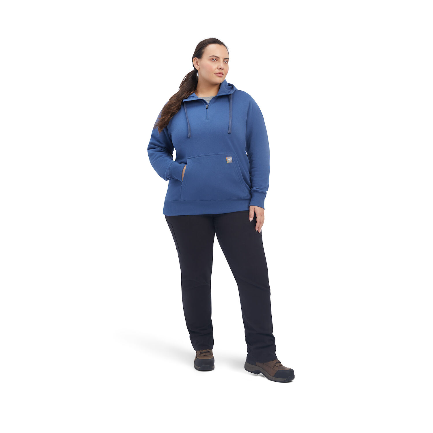 Ariat Women's Rebar Skill Set 1/2 Zip Hoodie