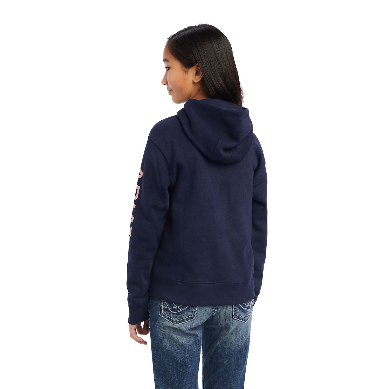 Ariat Girl's R.E.A.L. Arm Logo Hoodie