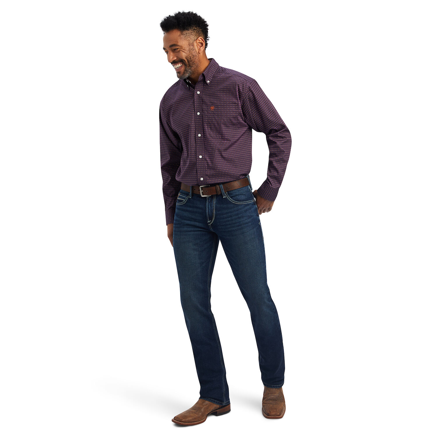 Ariat Men's Wrinkle Free Dylen Classic Fit Shirt