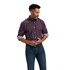 Ariat Men's Wrinkle Free Dylen Classic Fit Shirt in Claret