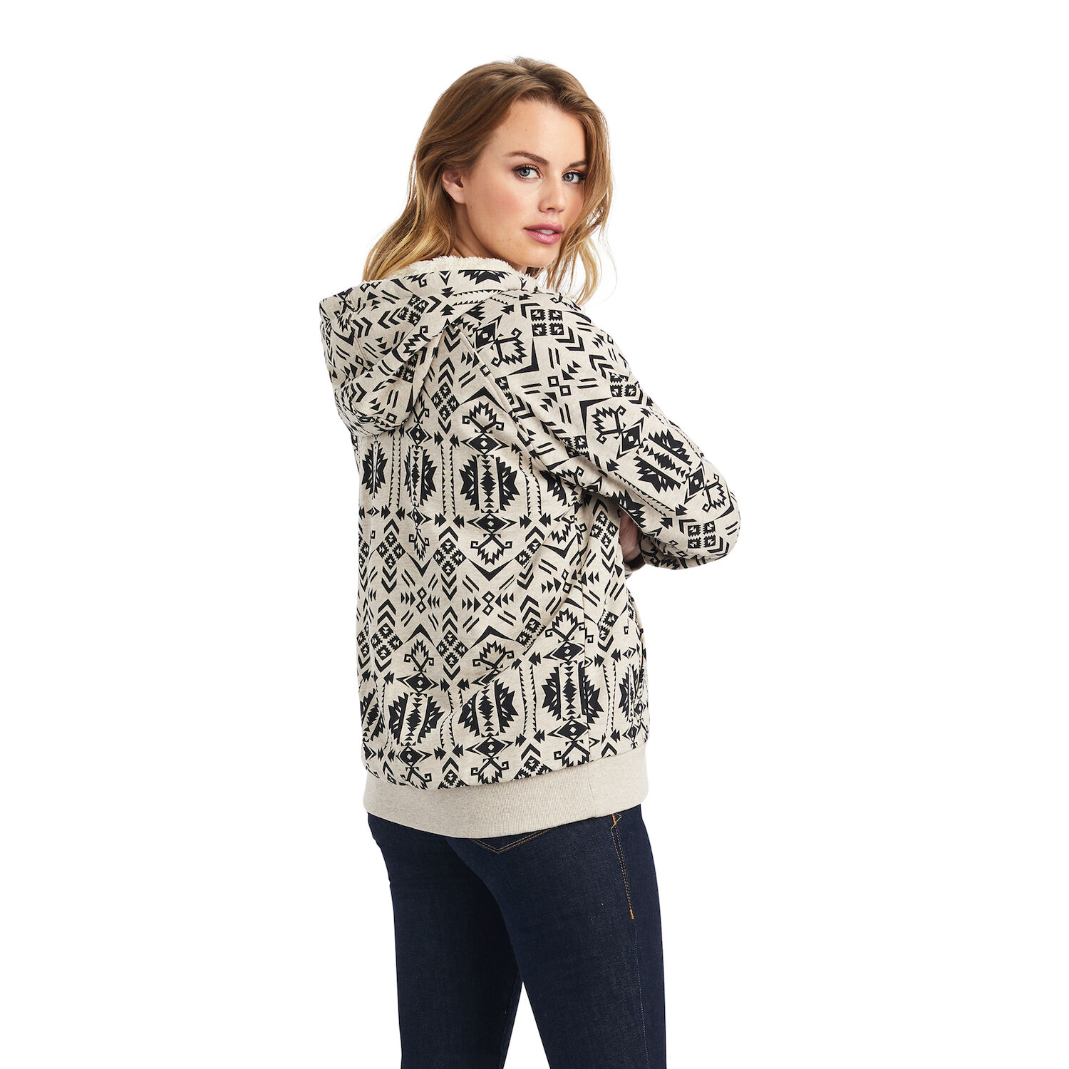 Ariat Women's R.E.A.L. Sherpa Full Zip Hoodie