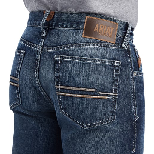 Ariat Men's M1 Vintage Remy Stackable Straight Leg Jean in Bradford