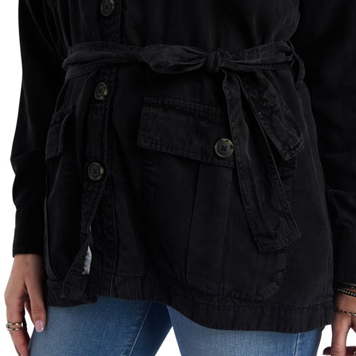 Ariat Women's Safari Shirt Jacket in Black