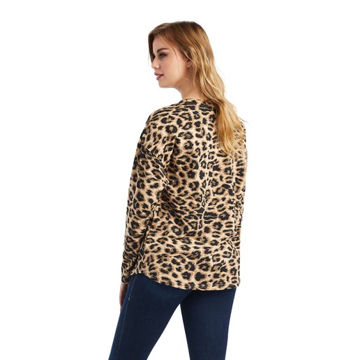 Ariat Women's Wild Life Shirt in Cheetah