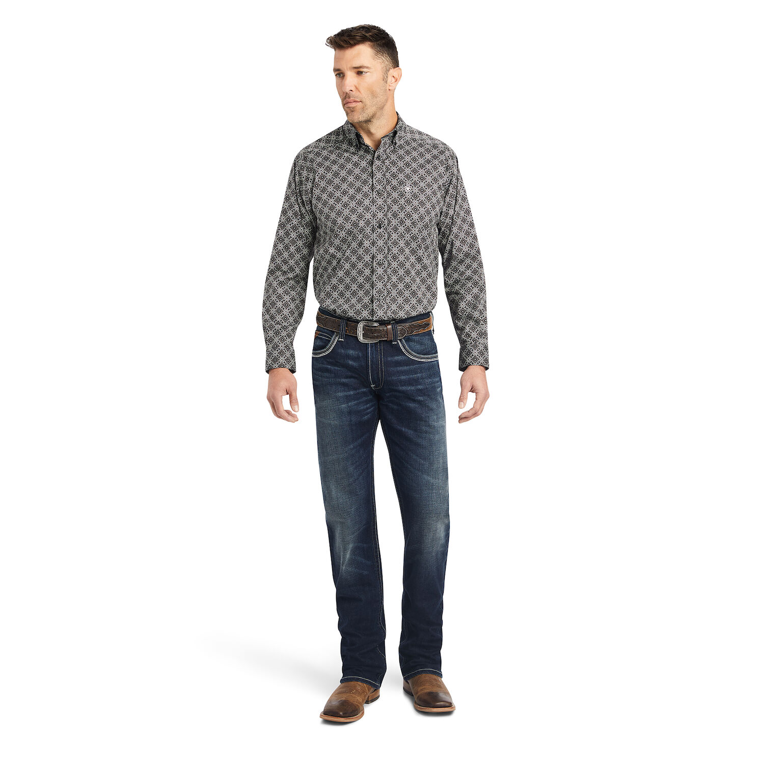 Ariat Men's Wyatt Stretch Classic Fit Shirt