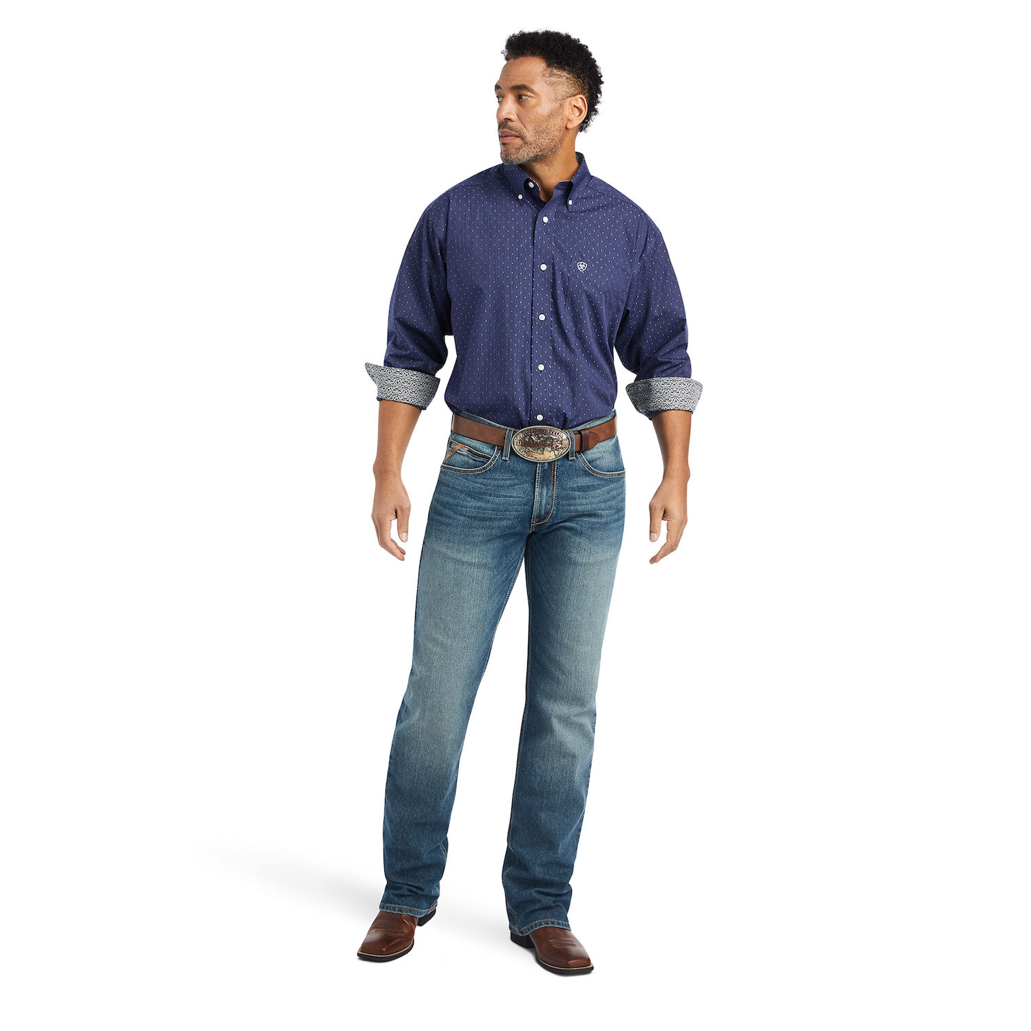 Ariat Men's Wrinkle Free Izik Classic Fit Shirt