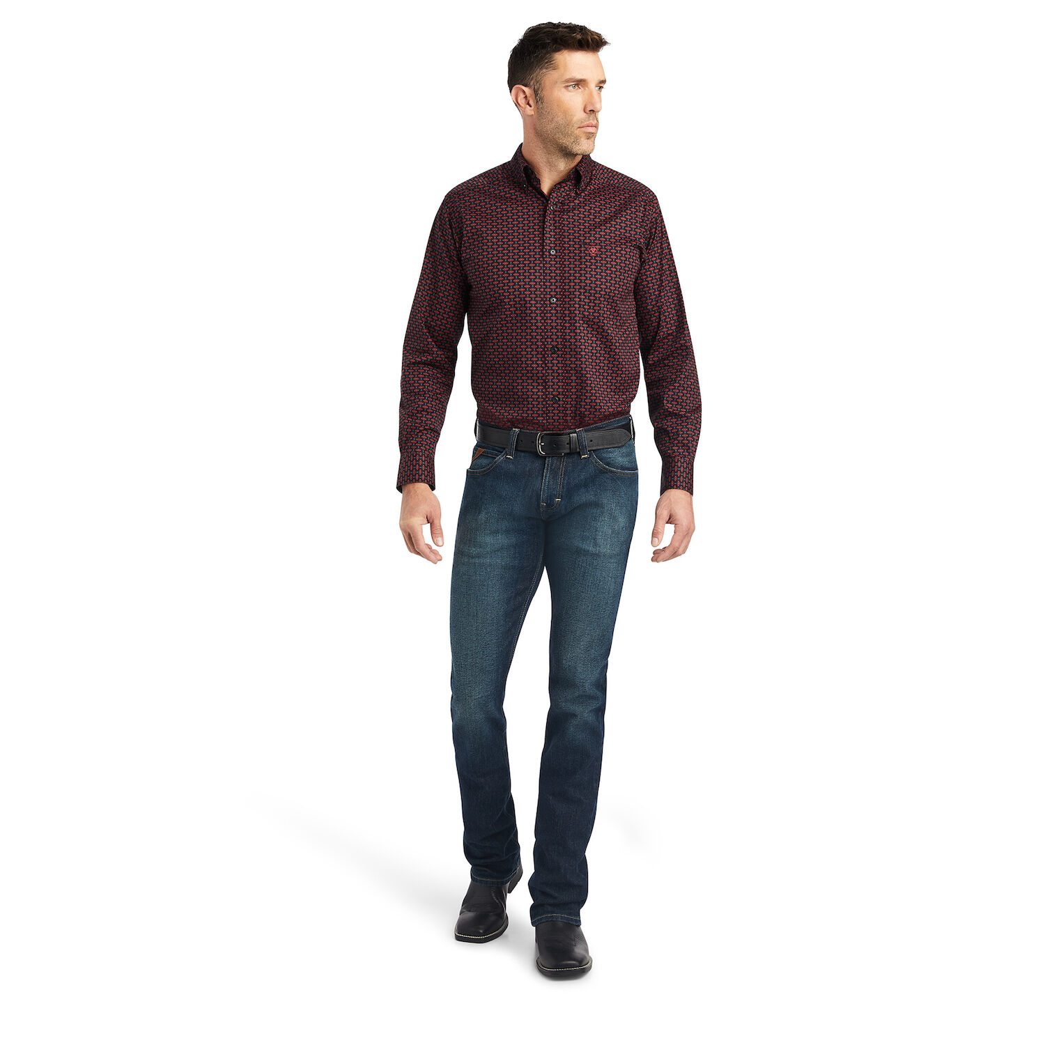 Ariat Men's Kayne Stretch Fitted Shirt