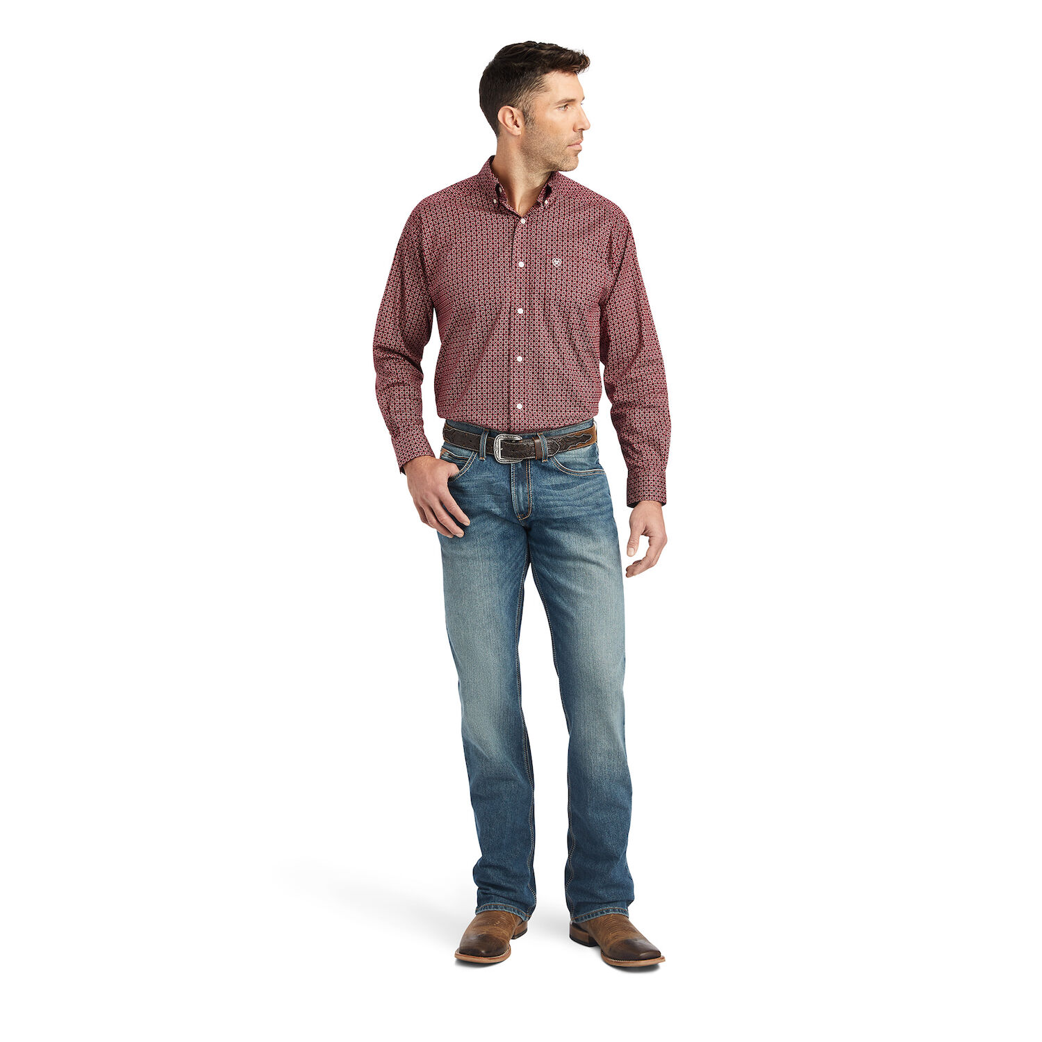 Ariat Men's Kenny Stretch Classic Fit Shirt