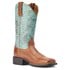 Women's Round Up Wide Square Toe Western Boot