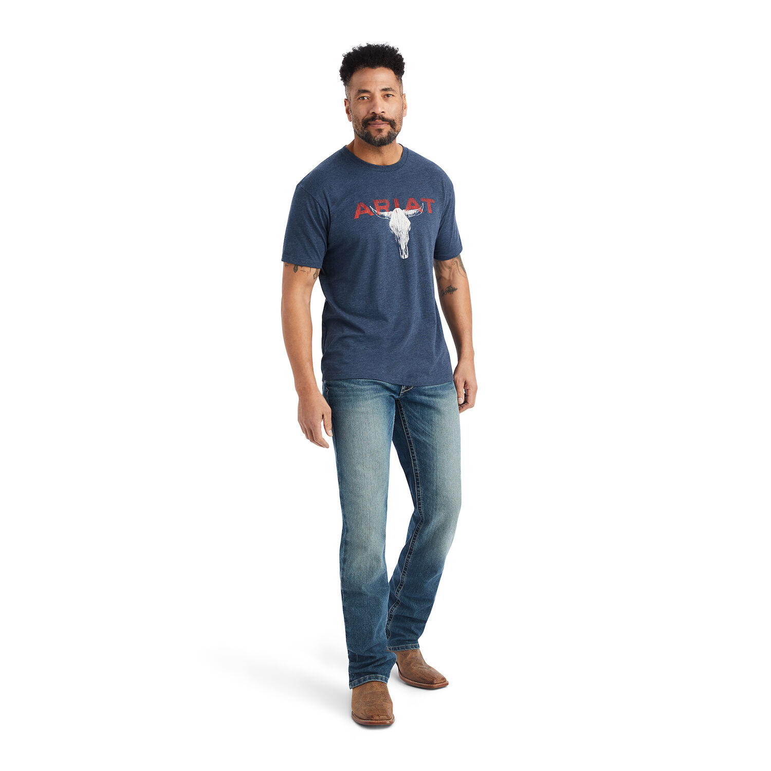 Ariat Men's Streak Skull T-Shirt